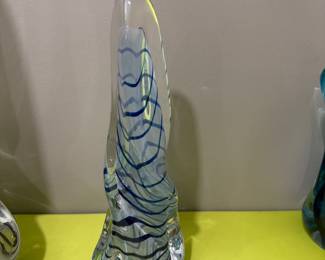 KARG TWISTED GLASS SCULPTURE