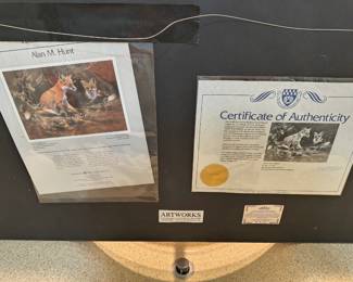 'VIXEN & FRIEND" BY ALAN M. HUNT