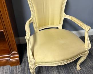 FRENCH PROVINCIAL ARM CHAIR