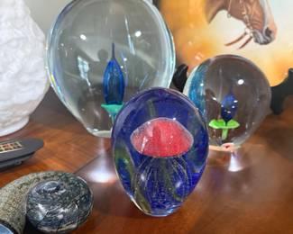 BERANEK GLASS SCULPTURES