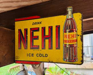 Nehi Cola Original Flange Sign