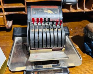 Antique Check Writer