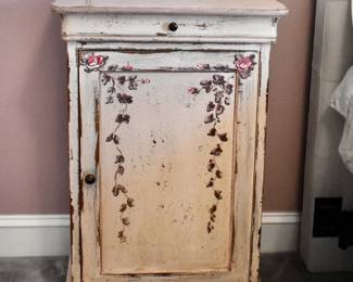 Painted nightstand