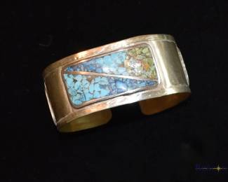 Sterling silver cuff bracelet