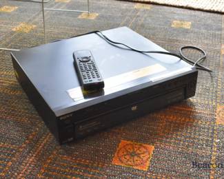 Sony 5-disc DVD player