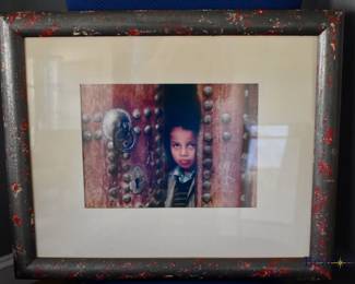 Framed photograph