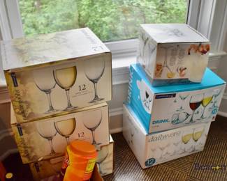 Wine glasses