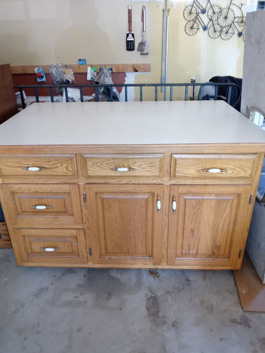 Kitchen Island. Solid Oak