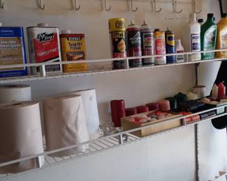 Misc oils and sprays and lubricants