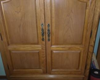 Oak cabinet