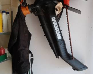 Power blower and hedge trimmer