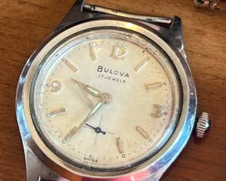 Vintage 17 jewel Swiss Bulova