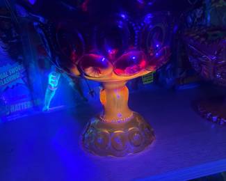 The bottom half of this one lights up like a Christmas tree!