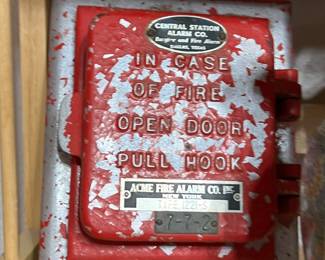 Yes! That is a real deal ACME fire alarm