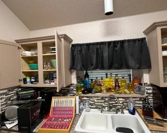 Kitchens is packed… He excelled at making some truly incredible beef jerky so a lot of those supplies are here!