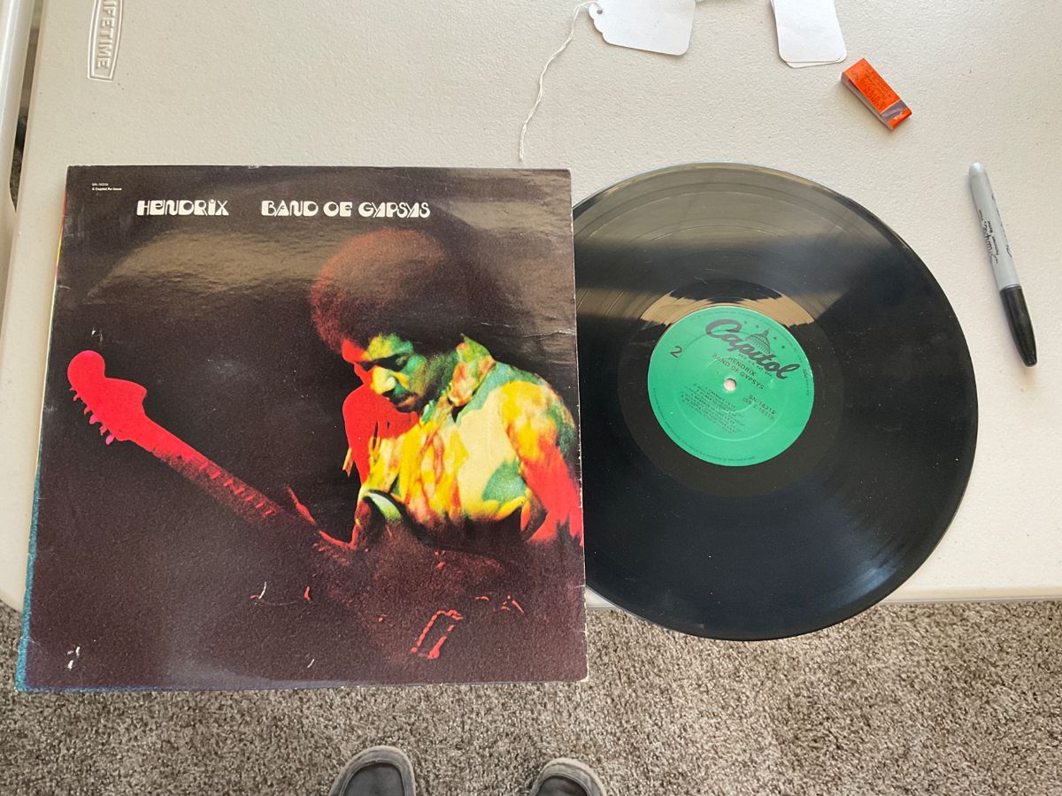 Hendrix, Band of Gypsys Exceptional condition