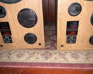 1990’s Van Scam speakers, great sound