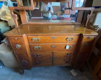 Antique Sideboard/Hutch