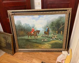 Framed Painting Approx 4’ x3’
