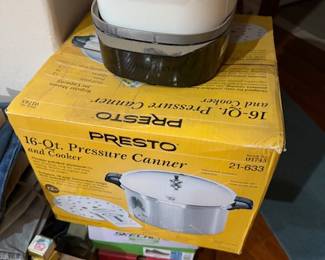 Pressure cooker for canning and dehydrator 