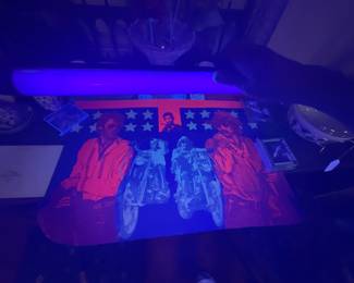 1970’s Easy Rider Blacklight poster