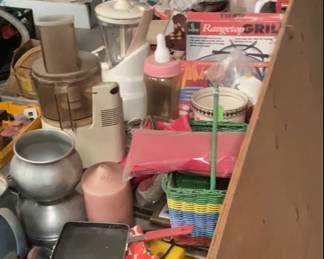 Lots of stuff we are sorting through 
