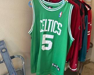 One of several team jersey’s