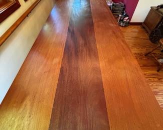 Handcrafted Inlaid Walnut Table