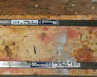 Two Record 40 Handclamps Made in England
