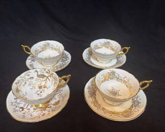 Coalport Teacups And Saucers