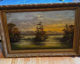 Large Scenic Painting