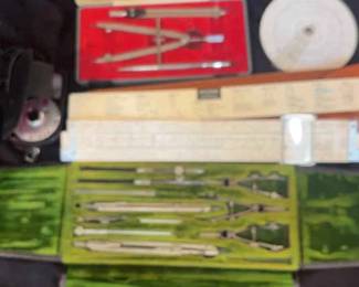Drafting Sets Slide Rules and More