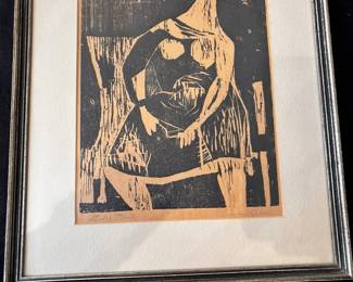 Studio Print Abstract Woman