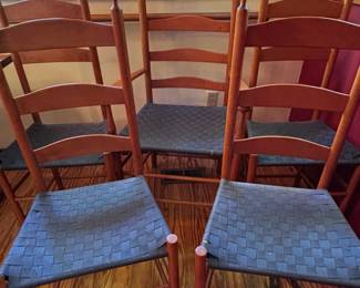 Shaker Style Ladder Back Chairs