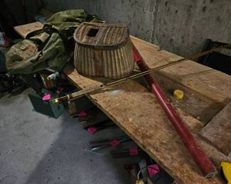 Lot of Vintage Camping Items