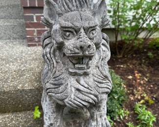 Concrete statue
