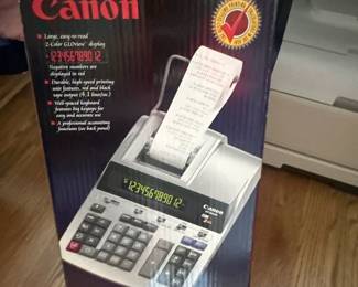 Canon adding machine