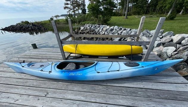 Old Town kayaks and paddles