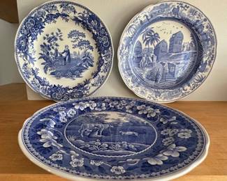 Spode Blue Room Collection plates
