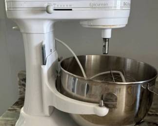 KitchenAid Epicurean mixer and accessories