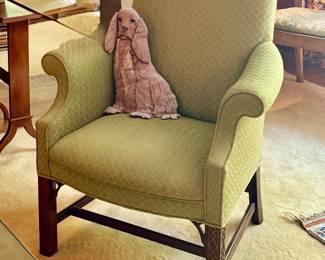 Circa 1900 English Chippendale armchair