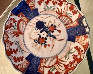 19th C Japanese Imari plate
