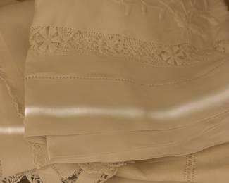 Amazing antique linens