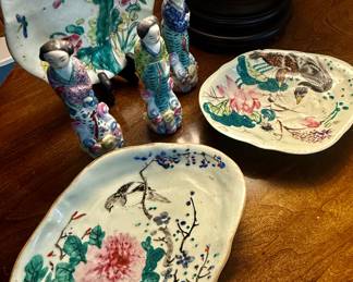 Mid 18th C porcelains
