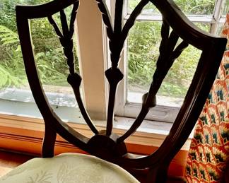 Extremely fine pair of chairs