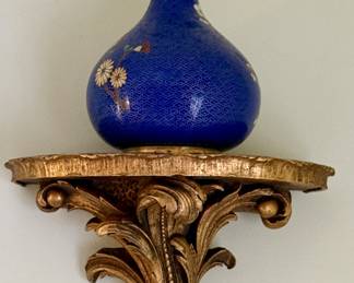 Cloisonné urns
