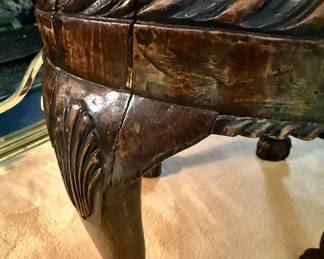 All hand-carved solid cherry