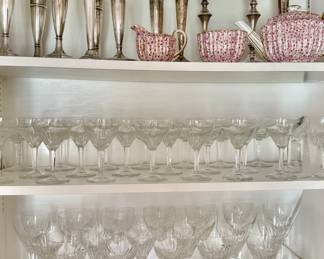 Stunning 1930s heavy cut crystal
