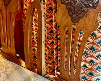 Fully carved back panels