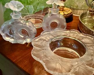 Collection of vintage Lalique